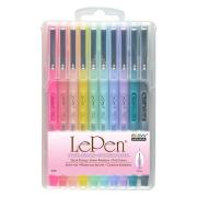 Opakowanie Cienkopisy Le Pen Pastel 10 kolorów