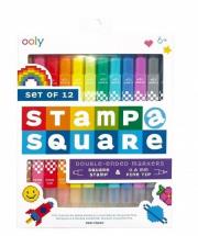 Opakowanie Cienkopisy z peczątkami Pixel Art 12 kolorów