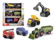 City Zestaw 6 pojazdów 8cm. Wydawca: Dickie Toys. Dadada.pl Opakowanie City Zestaw 6 pojazdów 8cm