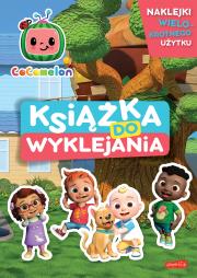Okładka książki Cocomelon. Książka do wyklejania