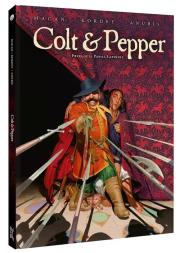 Colt & Pepper. Autor: Darko Macan. Dadada.pl Okładka książki Colt & Pepper
