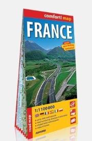 Okładka książki Comfort! map Francja (France) 1:1 100 000 w.2023