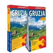 Comfort! map Gruzja 3w1 przewodnik + atlas + mapa. Autor:   Praca zbiorowa. Dadada.pl Okładka książki Comfort! map Gruzja 3w1 przewodnik + atlas + mapa