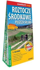 Comfort! map Roztocze Środkowe, Puszcza Solska. Autor:   Praca zbiorowa. Dadada.pl Okładka książki Comfort! map Roztocze Środkowe, Puszcza Solska