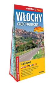 Comfort!map Włochy cz. północna 1:650 000 w.2023. Autor:   Praca zbiorowa. Dadada.pl Okładka książki Comfort!map Włochy cz. północna 1:650 000 w.2023