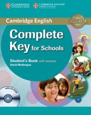 Complete Key for Schools Student's Book with Answers + CD. Autor: McKeegan David. Dadada.pl Okładka książki Complete Key for Schools Student's Book with Answers + CD