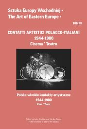 Okładka książki Contatti artistici polacco-italiani 1944–1980
