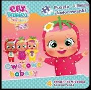 Okładka książki Cry babies. Puzzle i kolorowanki. Owocowe bobasy