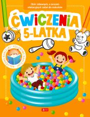 Okładka książki Ćwiczenia 5-latka z naklejkami