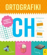 Ćwiczenia z CH. Ortografiki. Autor: Małgorzata Korbiel. Dadada.pl Okładka książki Ćwiczenia z CH. Ortografiki