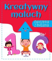 Ćwiczenia z myślenia. Kreatywny maluch. Autor: Grzankowska Ewelina. Dadada.pl Okładka książki Ćwiczenia z myślenia. Kreatywny maluch