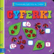 Cyferki. Przedszkolak myśli, uczy się i nakleja. Autor: Podgórska Anna. Dadada.pl Okładka książki Cyferki. Przedszkolak myśli, uczy się i nakleja