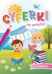 Cyferki. To proste!. Autor: Opracowanie zbiorowe. Dadada.pl Okładka książki Cyferki. To proste!