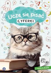 Cyferki. Uczę się pisać. Autor: Opracowanie zbiorowe. Dadada.pl Okładka książki Cyferki. Uczę się pisać
