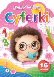 Okładka książki Cyferki. Zaczynam pisać