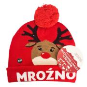 Opakowanie Czapka dziewczęca LED. Mroźno