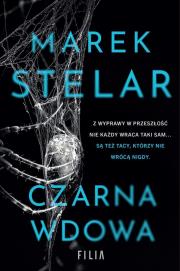 Czarna wdowa. Autor: Marek Stelar. Dadada.pl Okładka książki Czarna wdowa