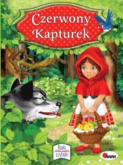 Czerwony Kapturek. Bajki czytajki. Autor: Opracowanie zbiorowe. Dadada.pl Okładka książki Czerwony Kapturek. Bajki czytajki