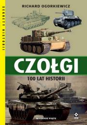 Czołgi 100 lat historii. Autor: Richard Ogorkiewicz. Dadada.pl Okładka książki Czołgi 100 lat historii