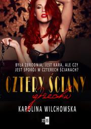 Cztery ściany grzechu. Autor: Karolina Wilchowska. Dadada.pl Okładka książki Cztery ściany grzechu