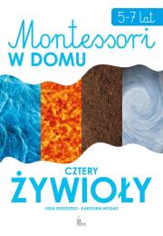 Okładka książki Cztery żywioły. Montessori w domu