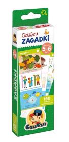 Okładka książki CzuCzu Zagadki dla dzieci 5-6 lat