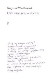 Okładka książki Czy wierzycie w duchy?