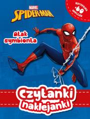 Okładka książki Czytanki naklejanki. Atak symbionta. Marvel...