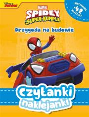 Czytanki naklejanki. Przygoda na budowie. Autor: Lewman David, Katarzyna Łączyńska. Dadada.pl Okładka książki Czytanki naklejanki. Przygoda na budowie