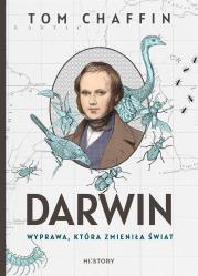 Darwin. Wyprawa, która zmieniła świat. Autor: Tom  Chaffin. Dadada.pl Okładka książki Darwin. Wyprawa, która zmieniła świat