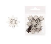 Opakowanie Dekoracja drewniana 24szt Śnieżka 2
