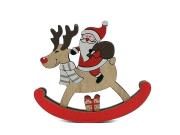 Opakowanie Dekoracja świąteczna drewniana