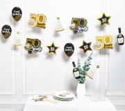 Opakowanie Dekoracja urodzinowa 50
