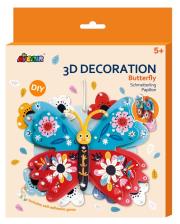 Dekoracje 3D - Motyl. Wydawca: AVENIR. Dadada.pl Opakowanie Dekoracje 3D - Motyl