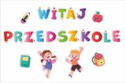 Dekoracje szkolne - Witaj przedszkole (duży napis). Wydawca: LearnHow. Dadada.pl Opakowanie Dekoracje szkolne - Witaj przedszkole (duży napis)