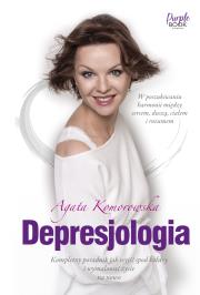 Depresjologia. Autor: Agata Komorowska. Dadada.pl Okładka książki Depresjologia