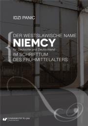 Der Westslawische Name Niemcy fur Deutsche. Autor: Panic Idzi. Dadada.pl Okładka książki Der Westslawische Name Niemcy fur Deutsche