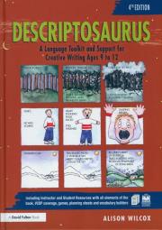 Descriptosaurus. Autor: Wilcox Alison. Dadada.pl Okładka książki Descriptosaurus