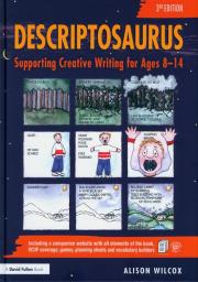 Descriptosaurus. Autor: Wilcox Alison. Dadada.pl Okładka książki Descriptosaurus