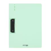 Opakowanie Deska A4 z bocznym klipem miętowa STRIGO