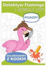Detektyw Flamingo. Pojazdy. Wydawca: Trefl. Dadada.pl Opakowanie Detektyw Flamingo. Pojazdy