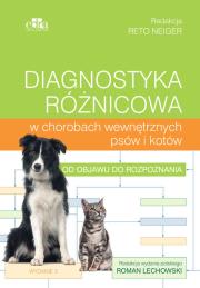 Okładka książki Diagnostyka różnicowa w chorobach wewnętrznych psów i kotów