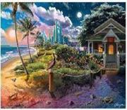 Opakowanie Diamentowa mozaika dom na plaży NO-1008297