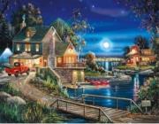 Opakowanie Diamentowa mozaika domek nad potokiem NO-1006300