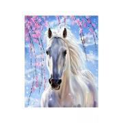 Opakowanie Diamentowa mozaika Koń biały NO-1006708