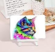 Opakowanie Diamentowa mozaika kotek kolor portret +sztaluga NO-1007232
