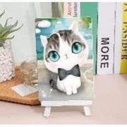 Opakowanie Diamentowa mozaika kotek w muszce +sztaluga NO-1007250