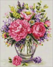 Opakowanie Diamentowa mozaika - Malownicze piwonie 40x50cm