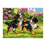 Opakowanie Diamentowa mozaika Psy NO-1006963