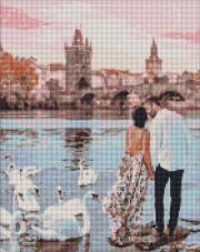 Opakowanie Diamentowa mozaika - Spacer po Pradze 40x50cm